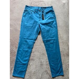J Hilburn Mens Chino Blue Pants CShinners Size‎ 33 NWT